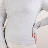 Longsleeve mit Rundhalsausschnitt (Slim Fit) – Damen Schnittmuster – Gr. 30–48