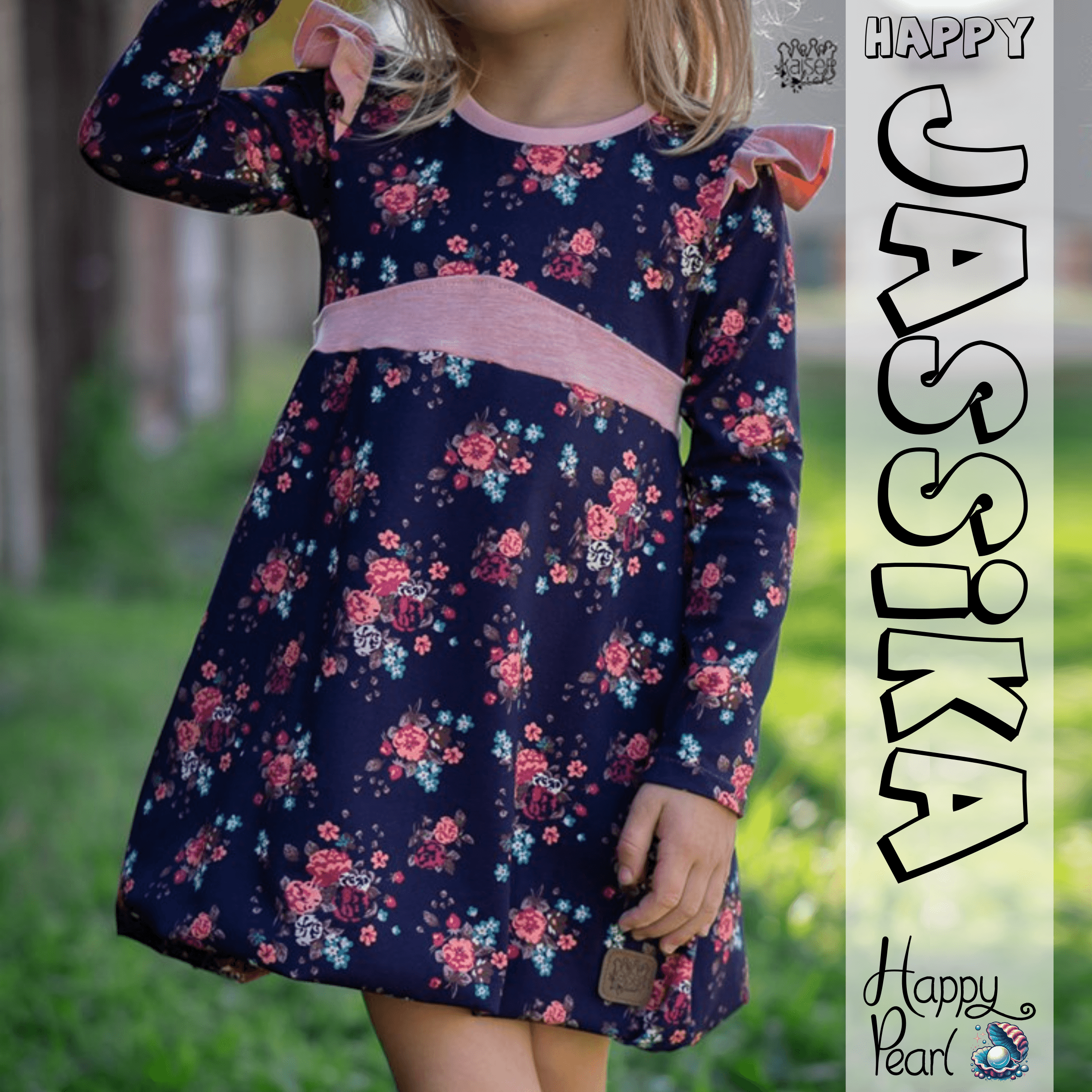 Happy Jassika - Gr 74-164 - Ballontunika + Kleid Schnittmuster - Sewando