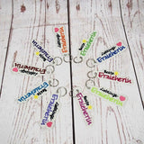 Stickdatei Anhänger - Set "Beste/r Erzieher/in" & "Lieblingserzieher/in"