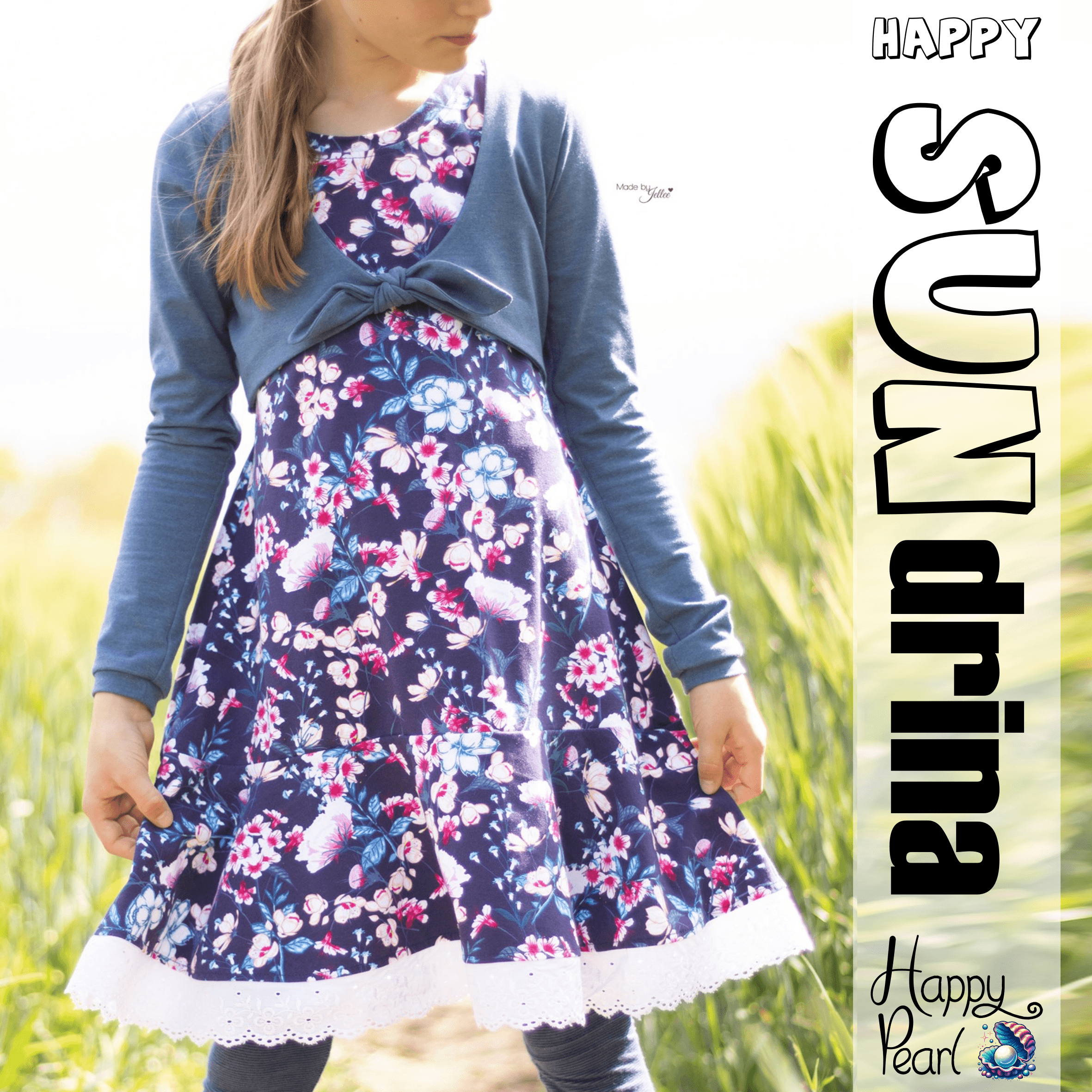 Happy SUNdrina - Gr 74-164 - Tunika + Kleid + Bolero Schnittmuster - Sewando