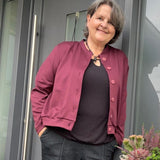 Jana – kurze Strickjacke im Blouson-Style, Schnittmuster in Gr. 34 - 52