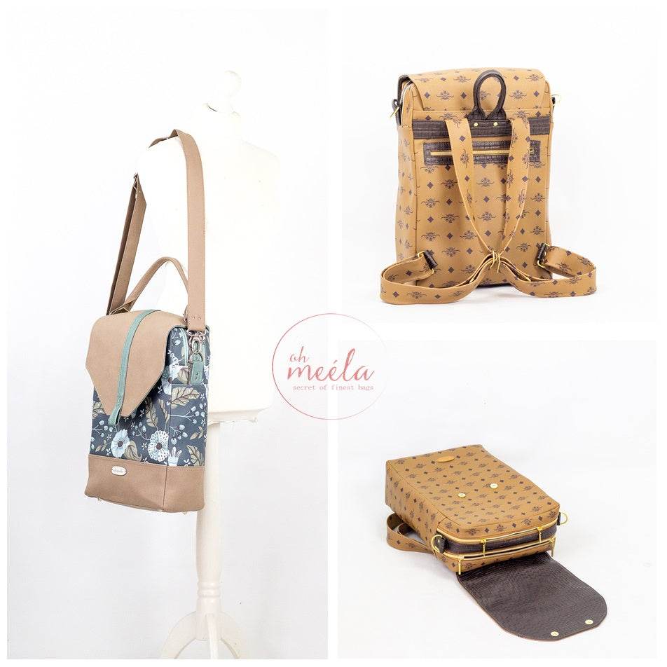 ohKlusi Big * Taschen - Schnittmuster - eBook * Laptop-Tasche & Rucksack - Sewando