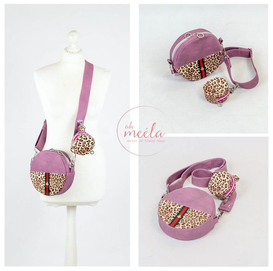 ohMilli Midi * Taschen - Schnittmuster - eBook * Round-Circlebag - Crossbodybag - Sewando