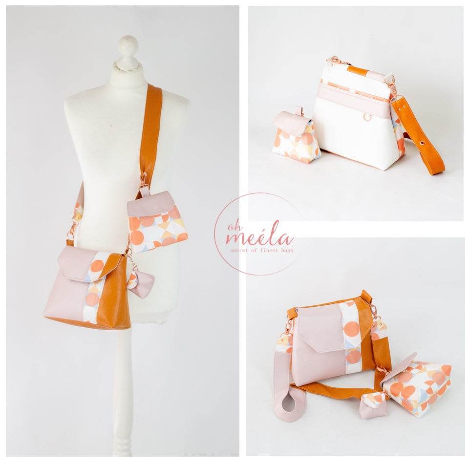 ohSummer * Taschen - Schnittmuster - Kombi-eBook * Crossbodybag in 4 Größen - Sewando