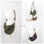 ohTrudi Mini-Midi-Big * Taschen - Schnittmuster - Kombi-eBook * Crossbodybag - Bananentasche in 3 Größen - Sewando