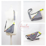 ohSalli Mini-Midi-Big * Taschen - Schnittmuster - Kombi-eBook * Crossbodybag - Dreiecktasche in 3 Größen - Sewando