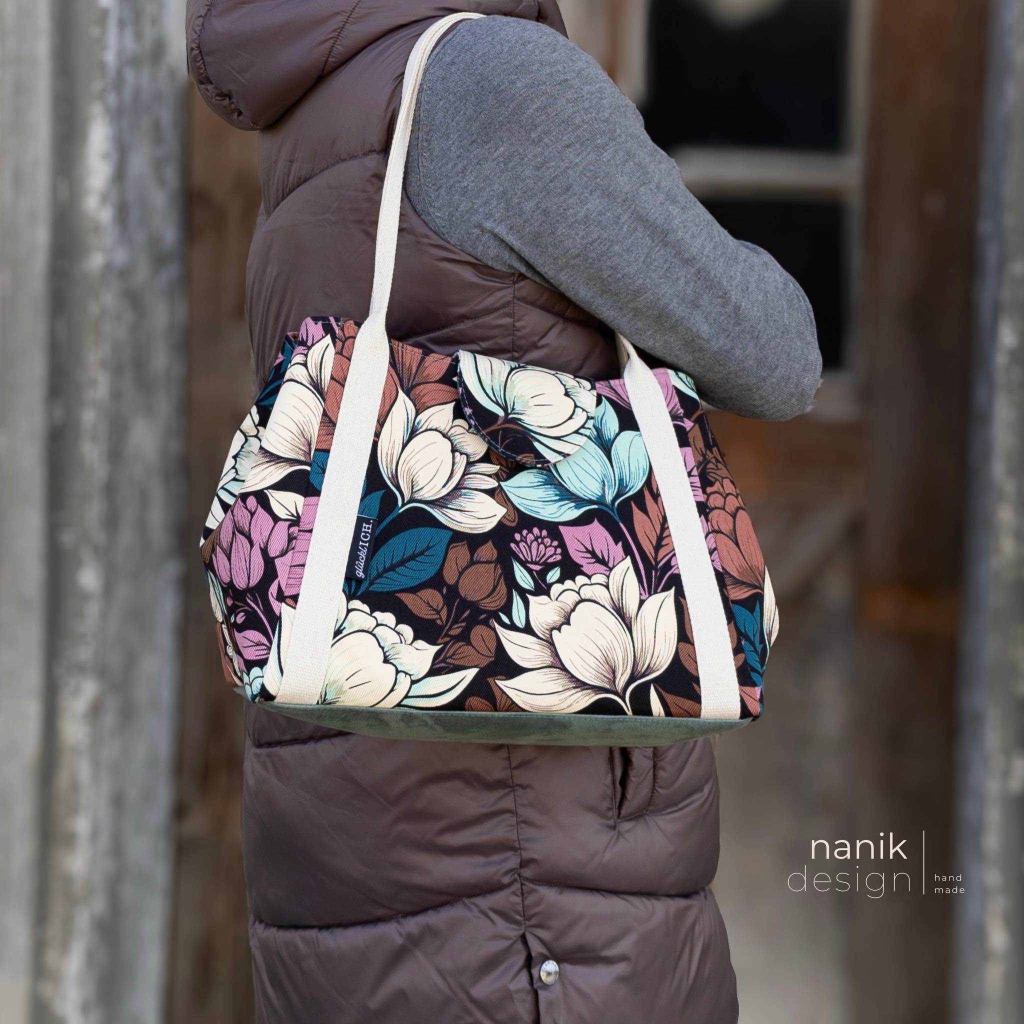 ohCarri Mini * Taschen - Schnittmuster - eBook * Markttasche - Shopper - Projekttasche - Sewando