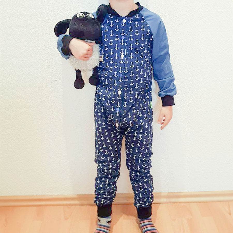 Schnittmuster Jumpsuit, Einteiler Haalari - Größen 98 - 164 - Sewando