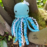 Häkelanleitung für die kleine Qualle ,,BLUE"