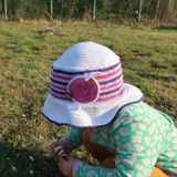Häkelanleitung für Baby/Kinderhut ,,Kleenes Gutzje"