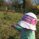 Häkelanleitung für Baby/Kinderhut ,,Kleenes Gutzje"
