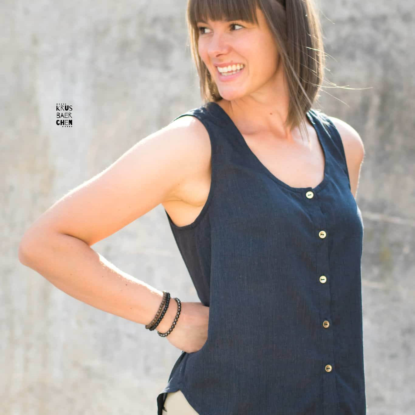 Schnittmuster Breezy Blouse 32-48 [Digital] - Sewando