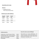 Schnittmuster Damen Shirt Frauke Größe 34-54 asymetrisch - Sewando