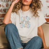 Plotterdatei Life of the Party – Buntes Schriftzug Design für Shirts, Partydeko & DIY Projekte - Sewando