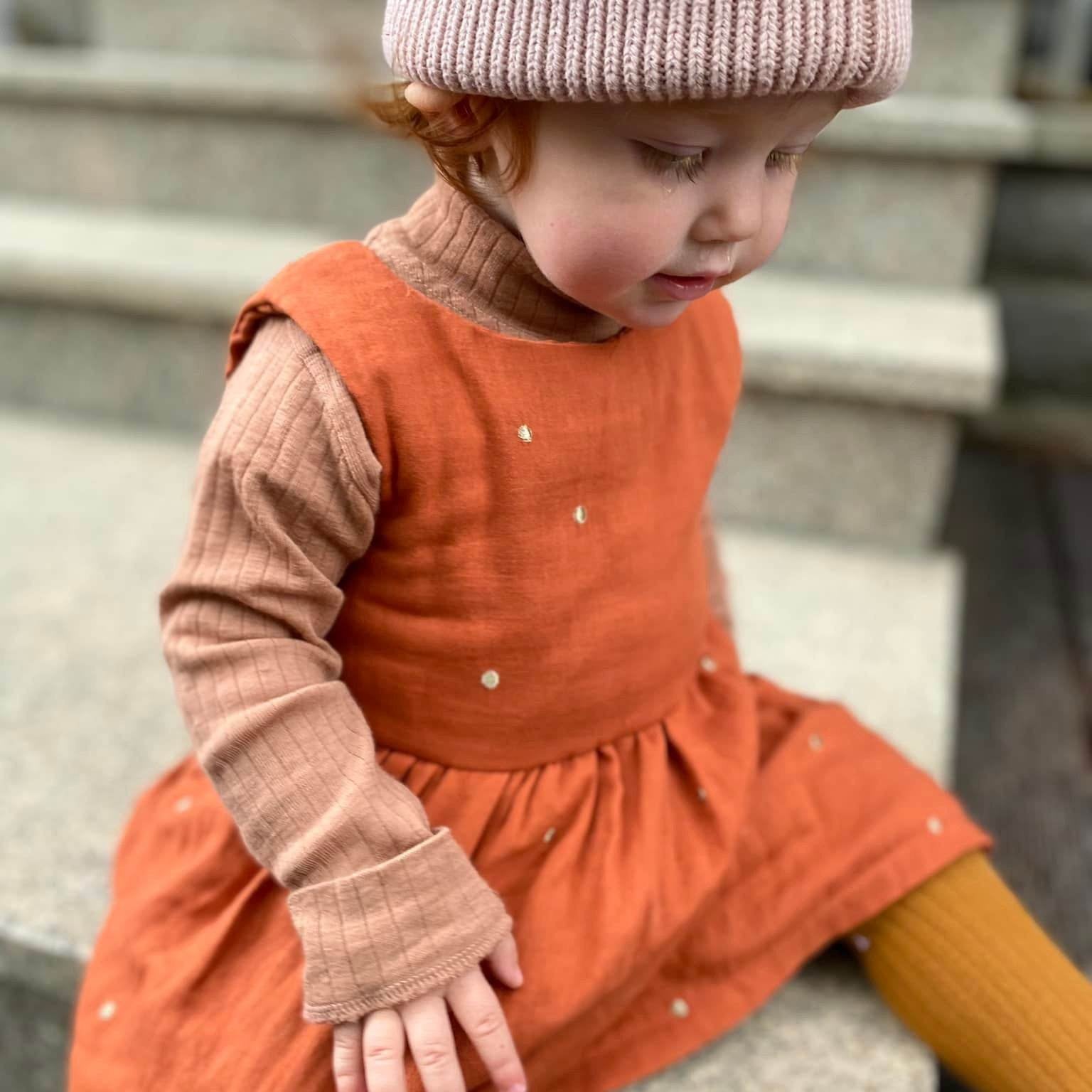 Schnittmuster Mädchenkleid Lilje Gr. 56-164 - Sewando