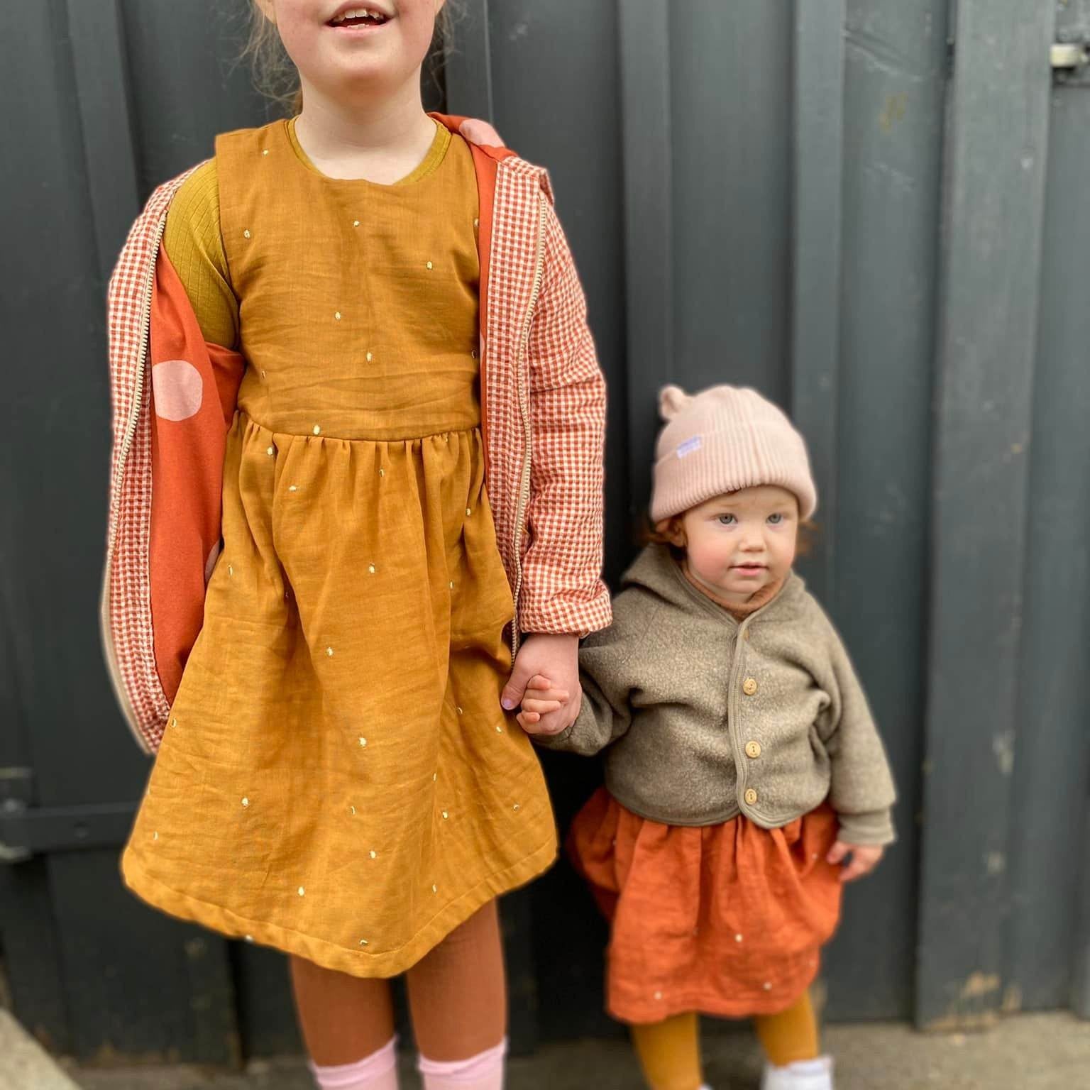 Schnittmuster Mädchenkleid Gr. 56-164 - Sewando