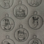 Stickdatei Weihnachten Vintage Anhänger Set 986 ITH Maschinenstickerei - Sewando