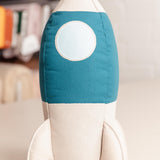 Spielzeug Schnittmuster - Rakete aus Stoff - 30 x 18 cm