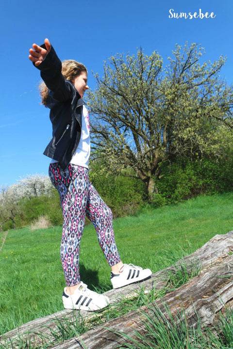 E-Book Leggings MiniLeggy 62/68-168/164 Schnittmuster - Sewando