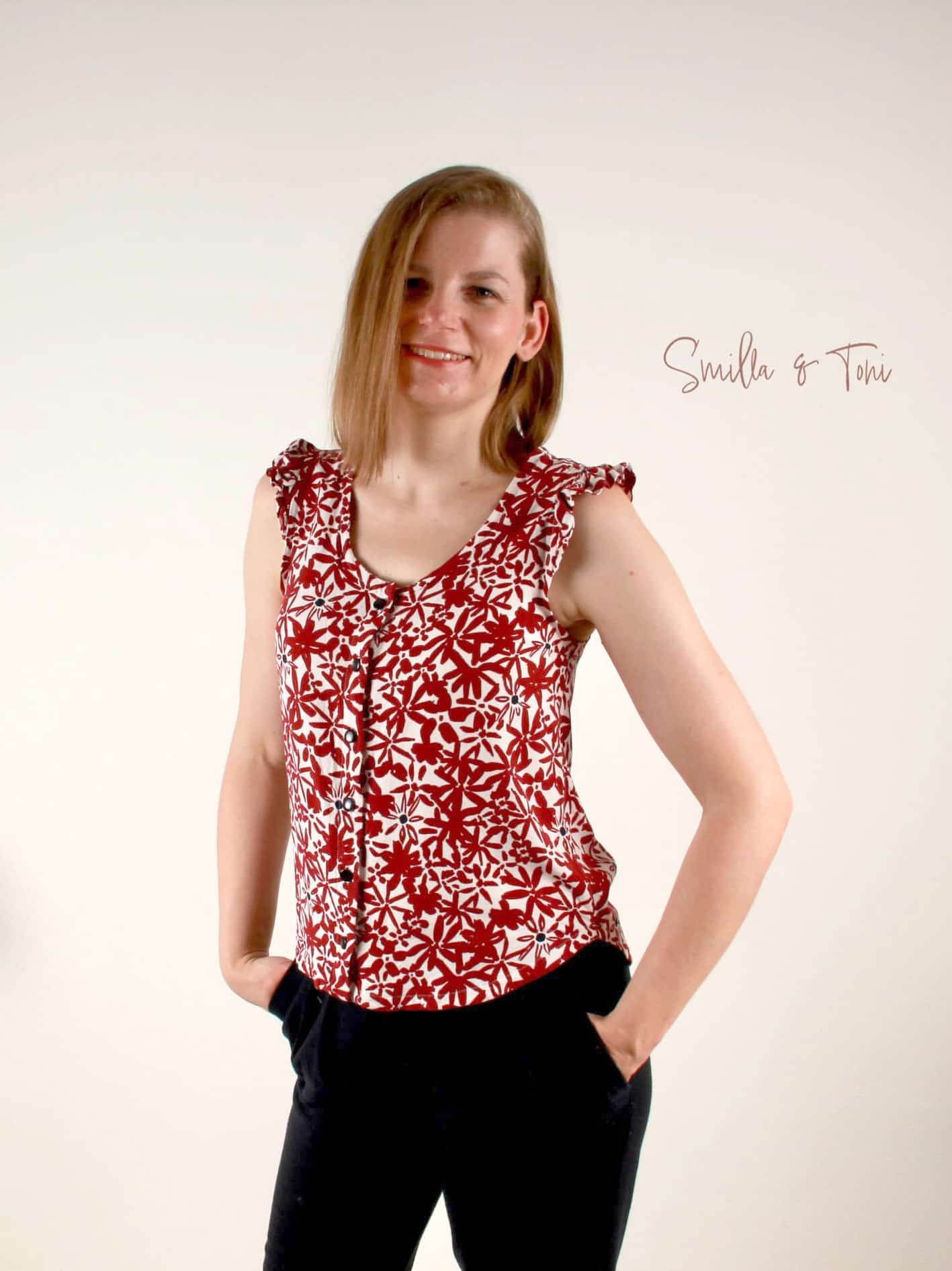 Schnittmuster Breezy Blouse 32-48 [Digital] - Sewando