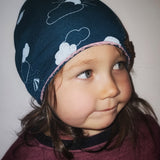 "Beanie-Buffalo" ein Mützen-Schnittmuster für Wolle-Seide (KU47-85)