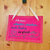 5x Stickdatei "schneller stricken" ITH plus Solotext