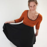 "Lovely Dresses" Schnittmuster Kleid o. Shirt o. CroppTop Gr. 30-48