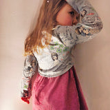 "Special Dresses", Schnittmuster Cropp Pulli und Tunika, Gr. 92-164