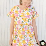 Schnittmuster Still-Kleid Himbeere Gr. 36-44