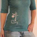 "Miss Wollig" T-Shirt/Longsleeve für dehnbare Stoffe 30-46
