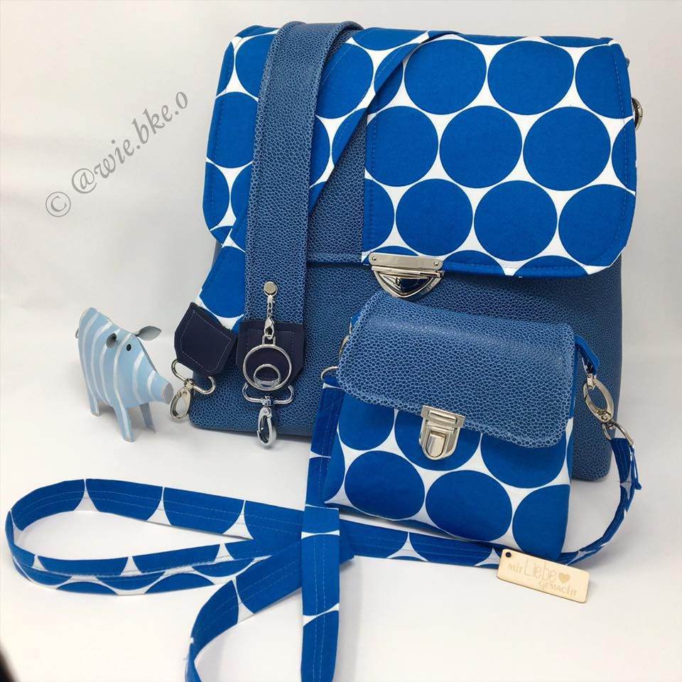 ohSummer * Taschen - Schnittmuster - Kombi-eBook * Crossbodybag in 4 Größen - Sewando