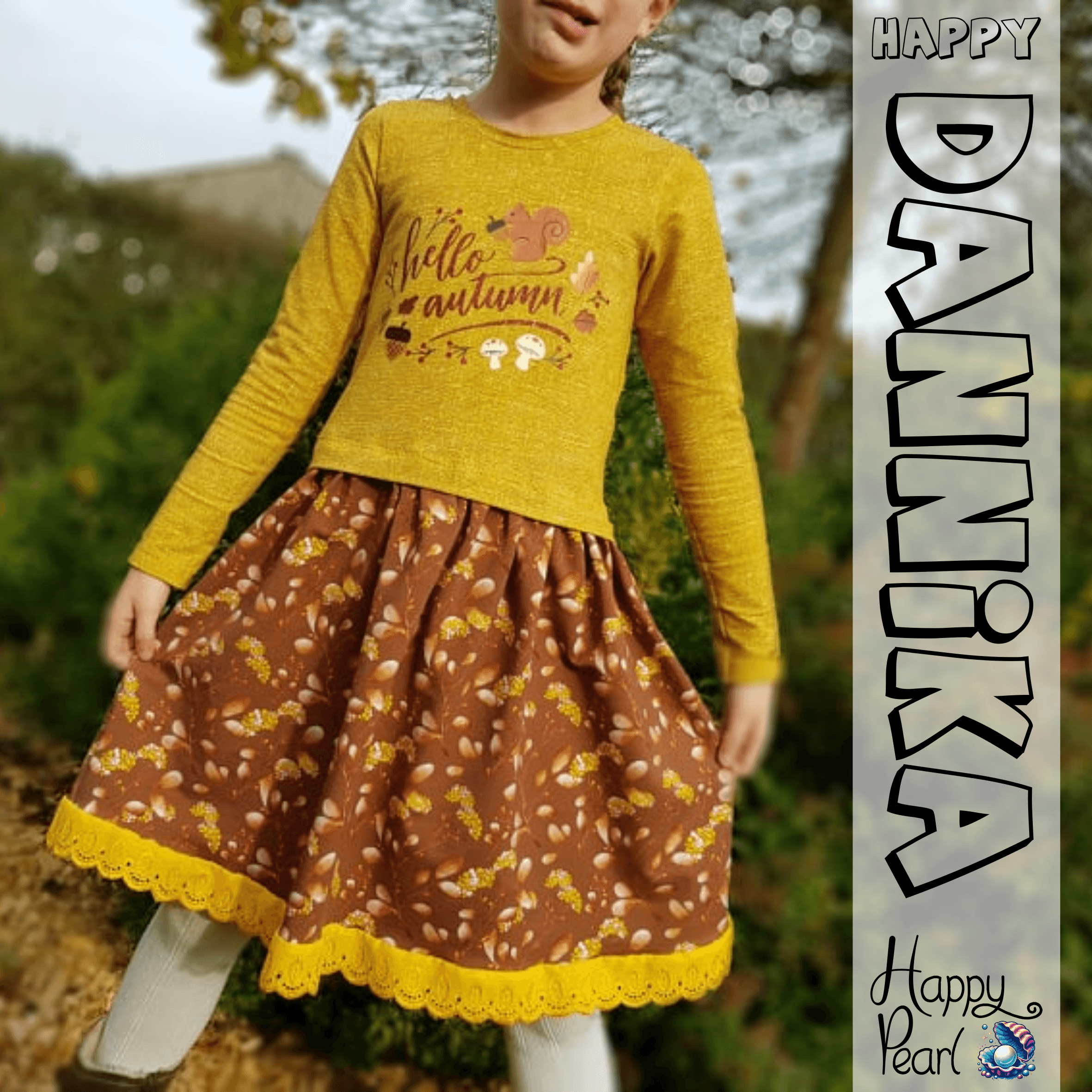 Happy Dannika - Gr 86-164 - Kleid Schnittmuster - Sewando