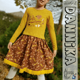 Happy Dannika - Gr 86-164 - Kleid Schnittmuster - Sewando