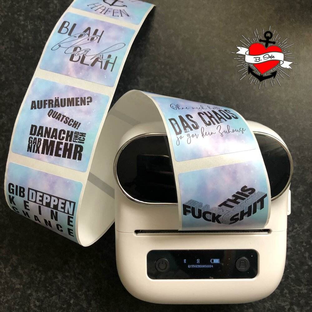 Plotterdatei *100 Sticker Vol.1* inkl. Druckdatei - Sewando