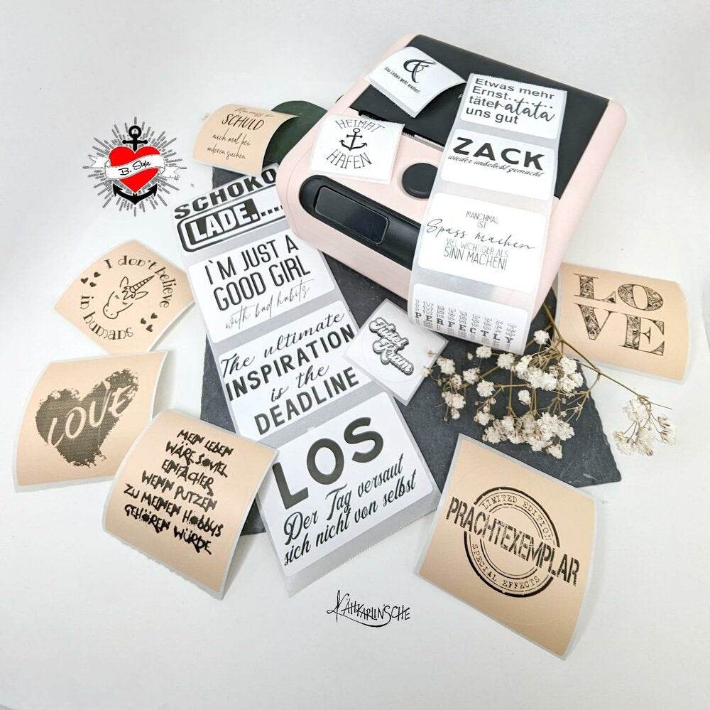 Druckdatei *100 Sticker Vol.1* Plotterdatei - Sewando