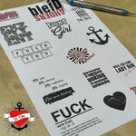 Druckdatei 100 Sticker Vol. 2* Plotterdatei - Sewando