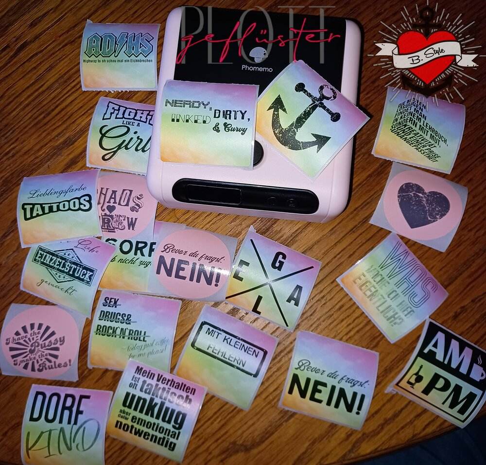 Druckdatei 100 Sticker Vol. 2* Plotterdatei - Sewando