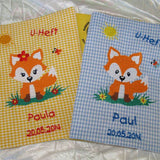 Stickdatei Fuchs Füllstich und Applikation 179 - Sewando