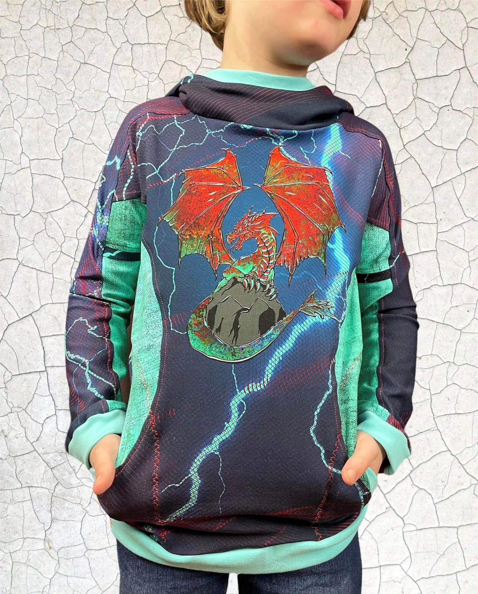 Schnittmuster Pullover Alex Gr. 80 bis 152 - Sewando