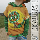 Schnittmuster Happy Anton - Gr 86-164 - Kurzarm, Langarmshirt - Sewando
