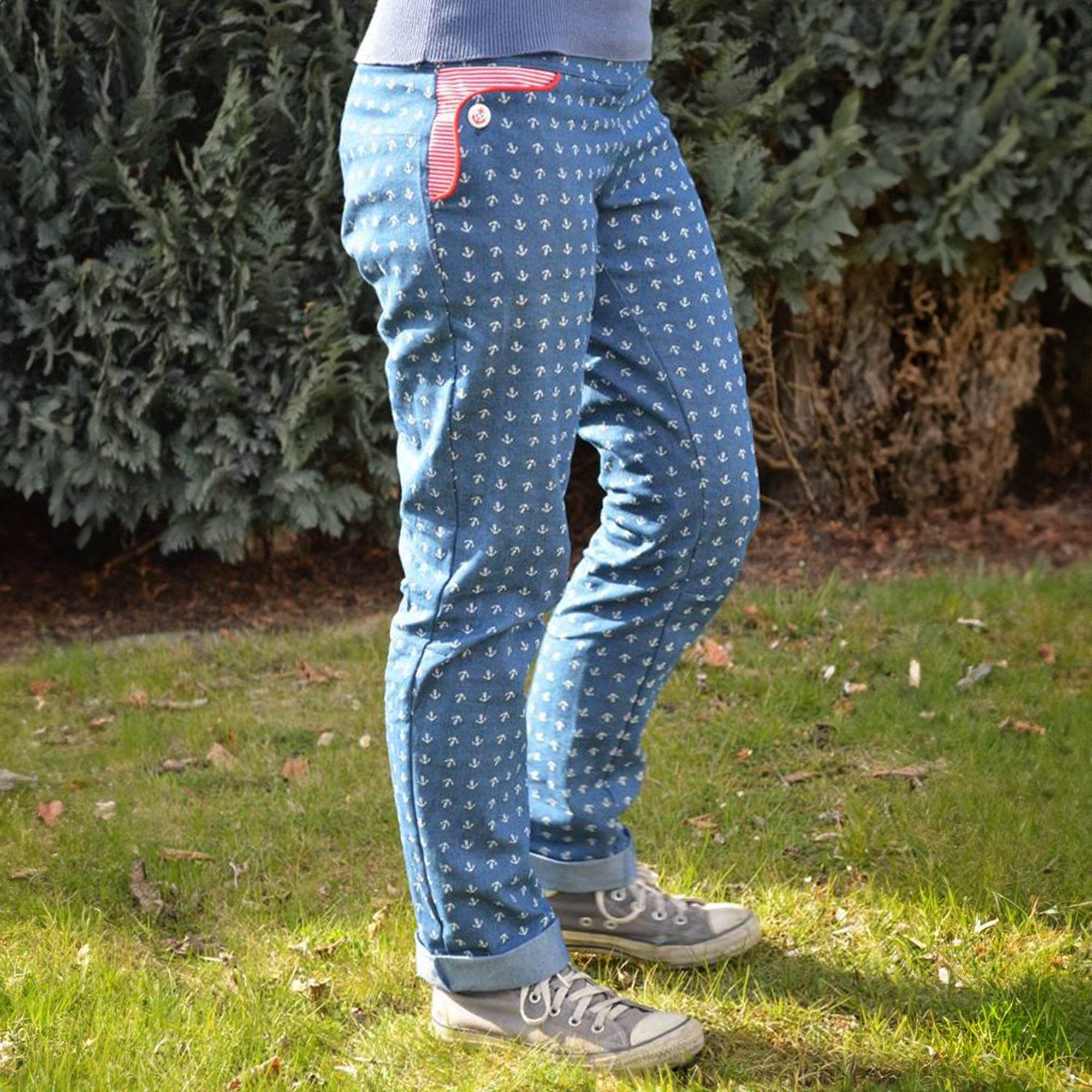 Schnittmuster Damenhose Saila - Größe 34-58 - Sewando