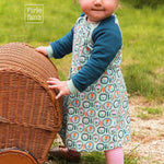 Schnittmuster Aurinko - Raglankleid mit Knopfleiste Größe 50 bis 104 - Sewando