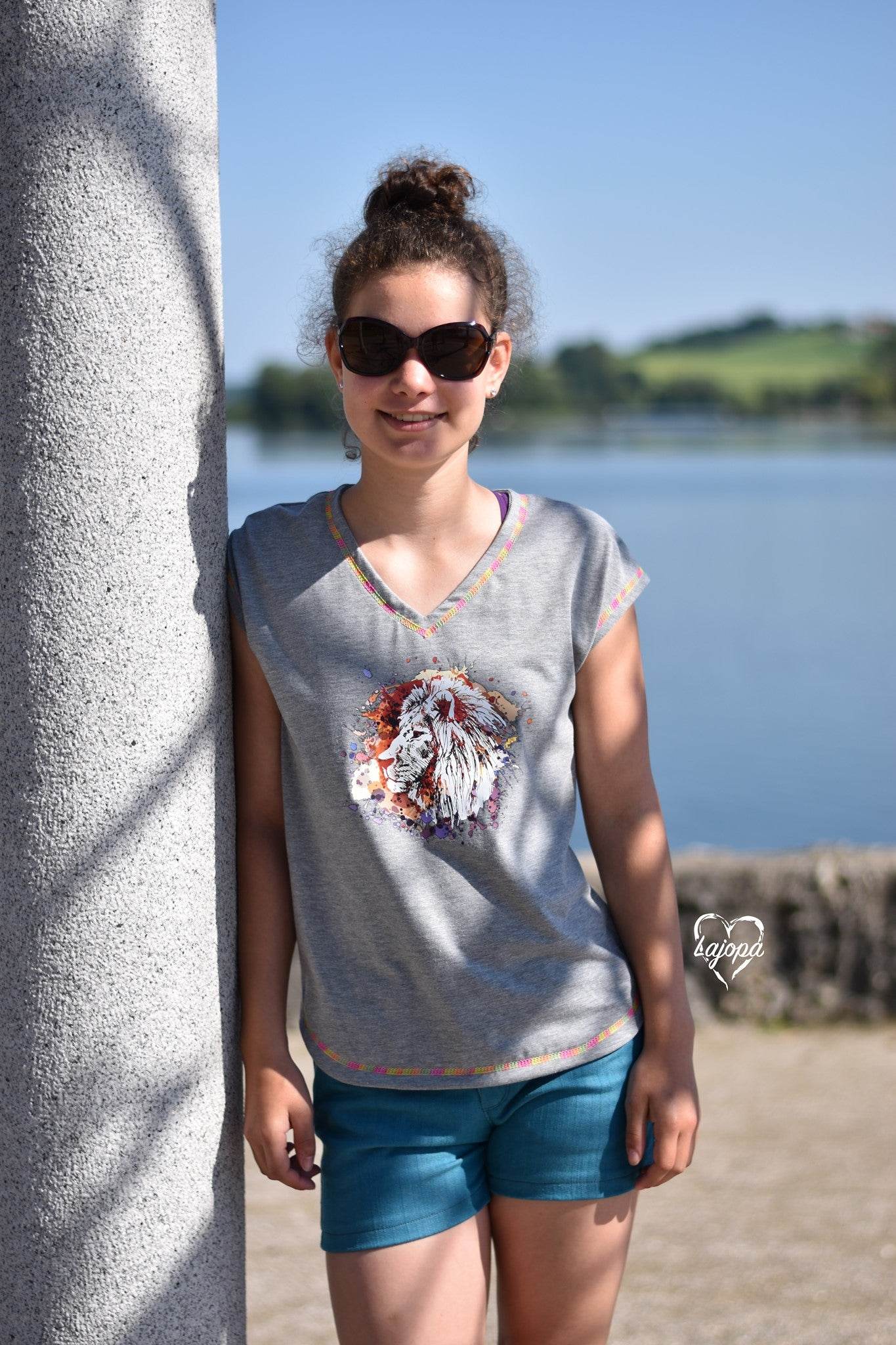 E-Book Sommershirt Linus/Linea Gr. 80-164 - Sewando