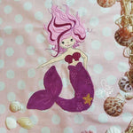 Stickdatei Sweet Mermaid - Rahmen 18x30 - Sewando