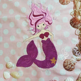 Stickdatei Sweet Mermaid - Rahmen 18x30 - Sewando