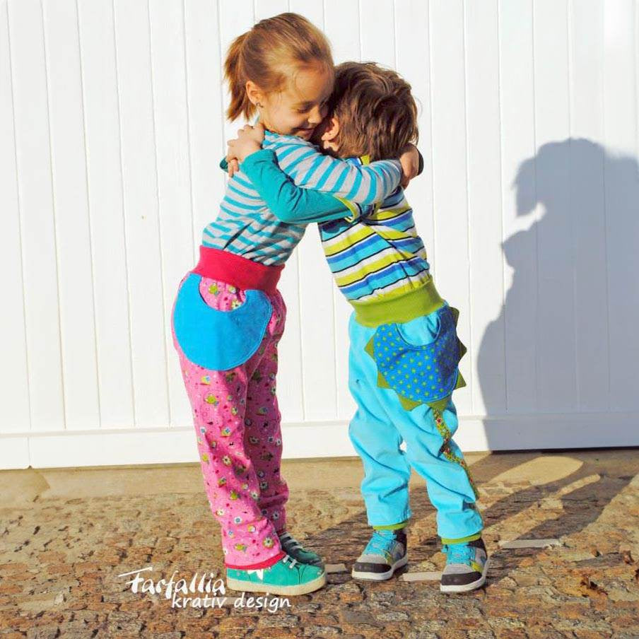 Schnittmuster Näähglück Kinderhose 62/68 - 122/128 - Sewando