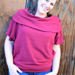 Schnittmuster Poncho ANDALO Gr. XS-XXL : - Sewando