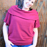 Schnittmuster Poncho ANDALO Gr. XS-XXL : - Sewando