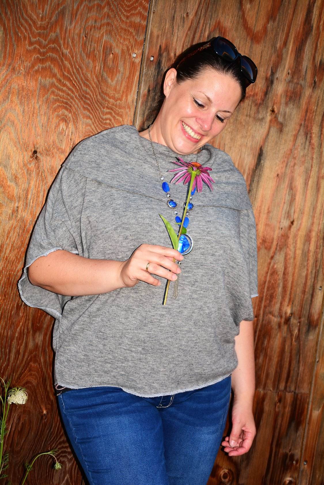 Schnittmuster Poncho ANDALO Gr. XS-XXL : - Sewando