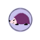 Stickdatei Doodle Button Igel - Rahmen ab 10 cm x 10 cm, - Sewando